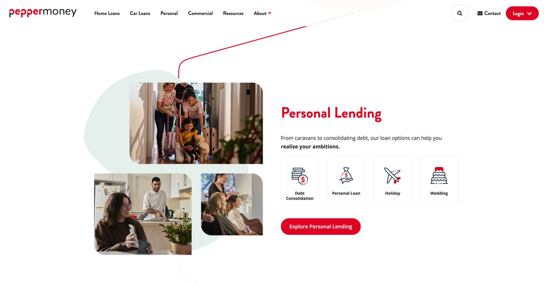 Pepper Money website